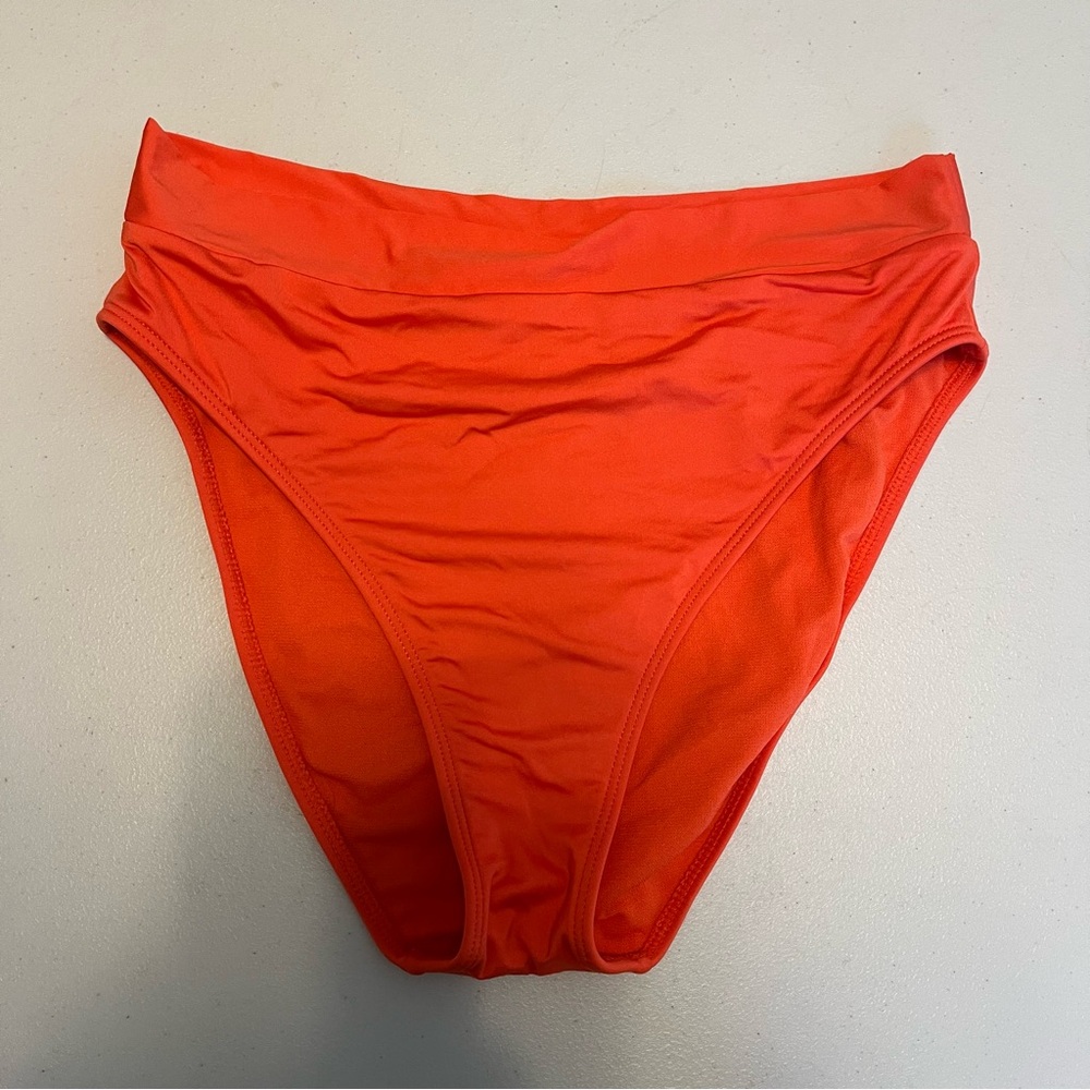 Sugar Beach Orange Bikini Bottom Size M